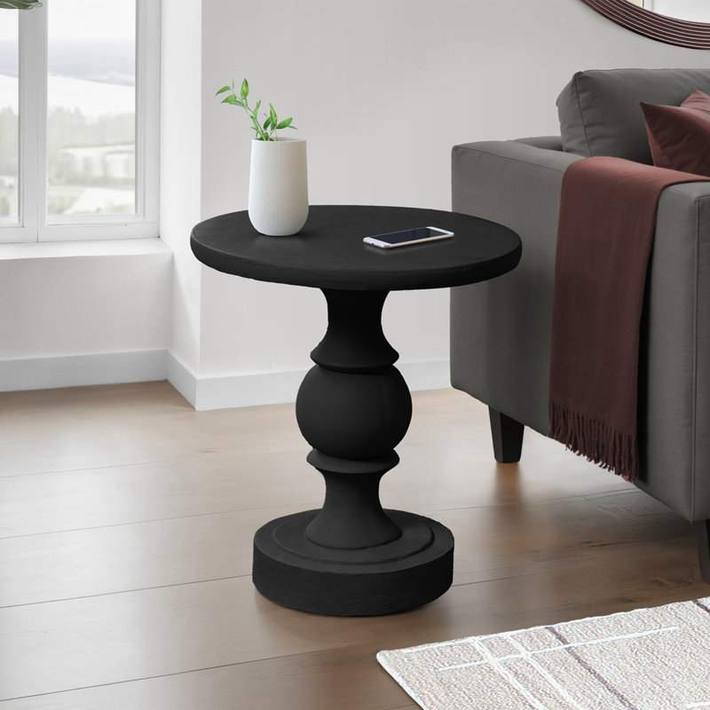 Table de bout Modern, Noir