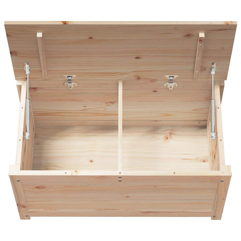 Boîte de rangement pour outils vidaXL, Brun