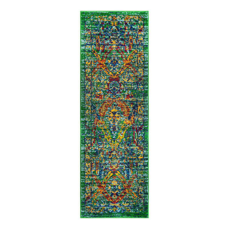 Erkam Oriental Indoor Rug, Runner 2' x 6'1"