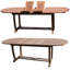 Kevon 10 - Person Teak Wood Patio Dining Set with Oval Table-1851077218-1790774272