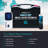 Digital Water Testing Kit - Digital Hot Tub Water Tester for Pool - Digital Chlorine Tester for Pool by AquaDoc with Water Analyzer and Test Strips