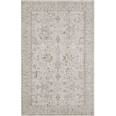 Peyton Delaney Machine Woven Performance Area Rug - Ivory/Beige - 5' x 7'10"