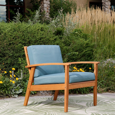 Buecker Wicker Outdoor Lounge Chair