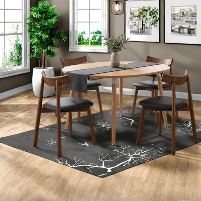 Ensembles de table de salle à manger extensible (doit inclure la table et la chaise), cuisine moderne en bois