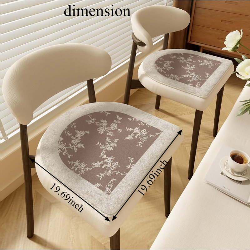 Coussin de chaise Latitude Run®, Brun / blanc