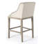 Connor Upholstered Stool with Solid Wood Frame-252277713