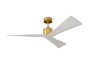 Burnished Brass with Matte White Blades