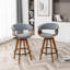 Tabouret de comptoir pivotant 26 po Joeanne