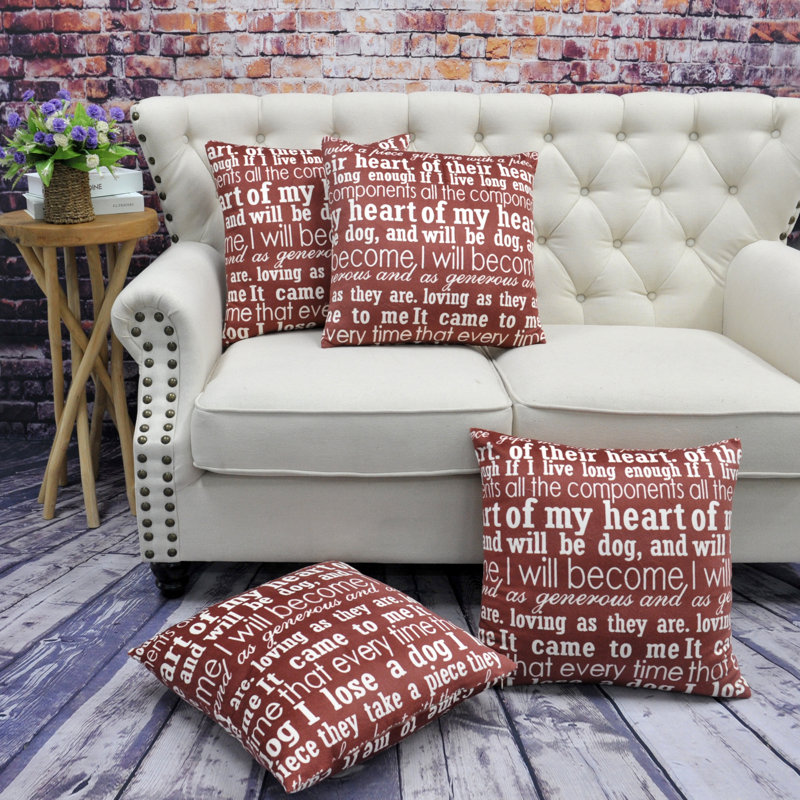 Abstract Square Cushion Cover