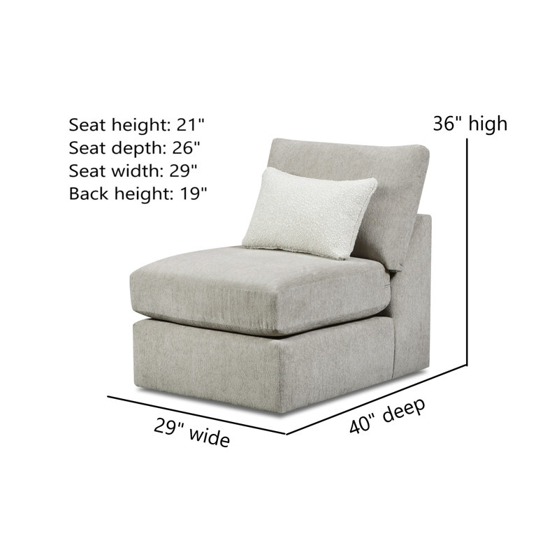 Chaise sans accoudoirs Nolte Pebble