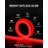Shine Decor 120V Neon Rope Lights Red-110833345