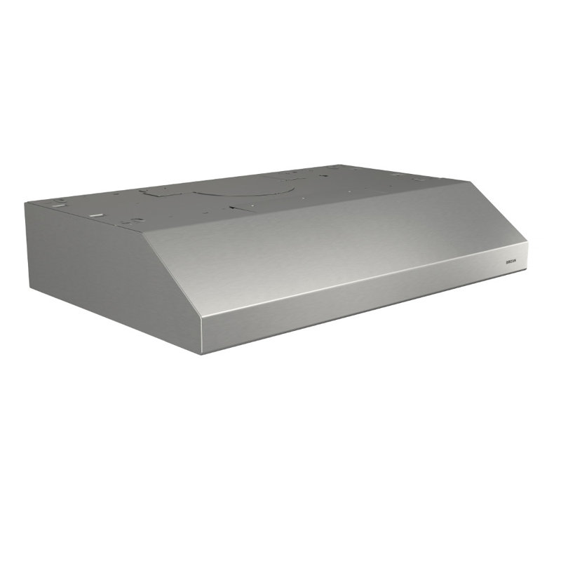 Broan Glacier 36-Inch Stainless Steel Convertible Range Hood