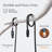 Ambience Pro 27 Ft. Outdoor Solar LED 1-Watt String Lights In Warm White With 15 Hooks