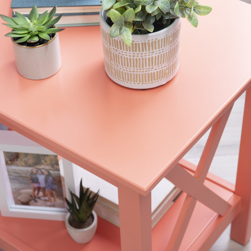 Table de bout Stimpson, Corail