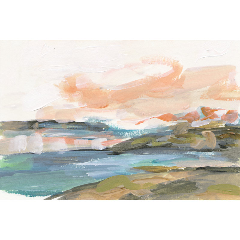 «Fanon Dawn Breaking I on Canvas» par Melissa Wang, reproduction, H 8 po x l 12 po