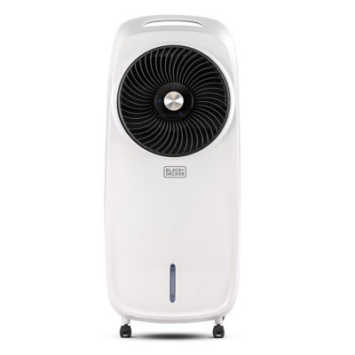 BLACK+DECKER Evaporative Air Cooler, Portable Air Cooling Fan with 2-Gallon Water Tank