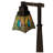 19.5"H Mackintosh Leaf 2 Light Desk Lamp