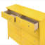 Commode de rangement jaune Cheerful pour espaces modernes-2118691049