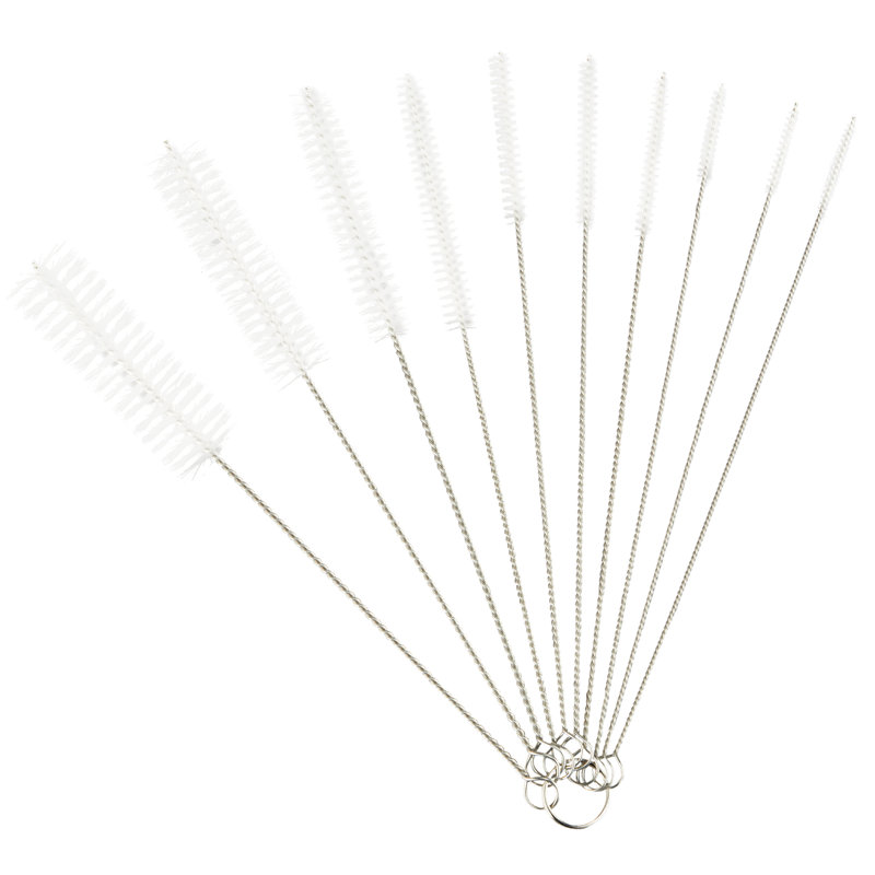 Brosse de nettoyage de bouteille en acier inoxydable