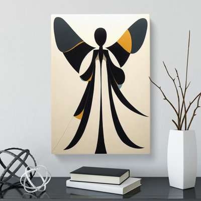 Angel Mid Century - Wrapped Canvas