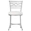 Tabouret de coiffeuse en métal Bryneville