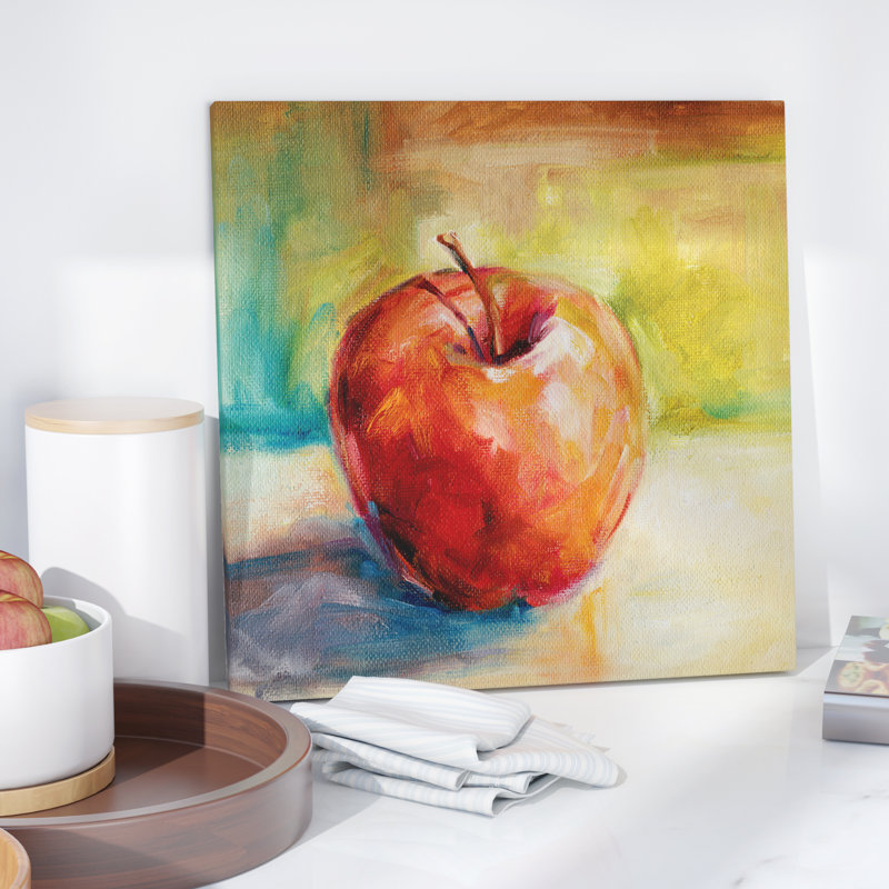 " Fresh Apple ", 24" H X 24" W X 1.5" D