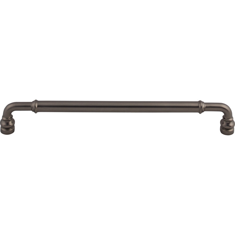 Brixton 12" Center to Center Bar Pull, Ash Gray, 8 13/16" Center to Center