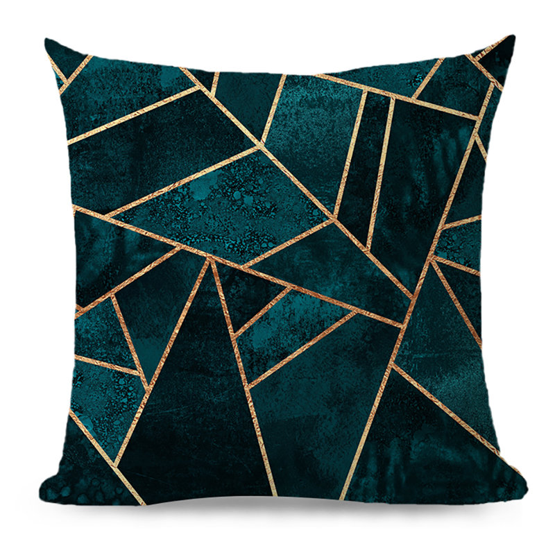 Set of 2 Throw Pillow Covers AND Inserts- 20"x20" Decorative Throw Pillow Full Set, Black/Gray, 20"H x 20"W, Polyester