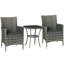 2 - Person Wicker Patio Dining Set with