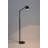 Lub 56'' Black Task Floor Lamp