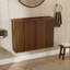 Armoire murale pliante de 30 pouces avec évier crème - Installation brevetée en 1 minute, peu encombrante et facile à assembler, style moderne-1582083052