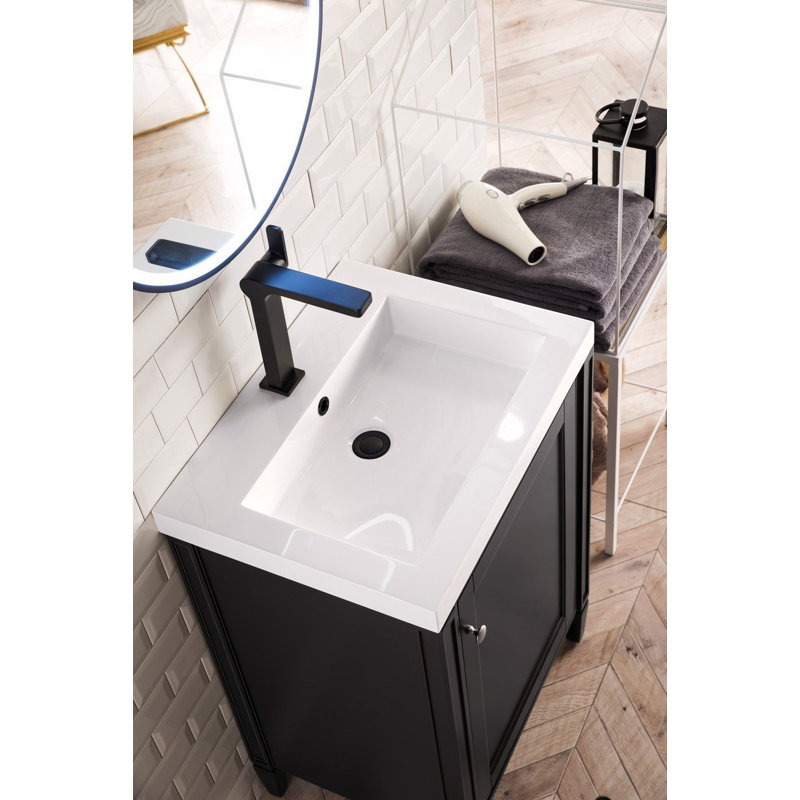 Britannia 24'' W Single Vanity, Black Onyx