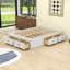 Lit plateforme en bois avec tiroirs et lattes-989498432-989498438