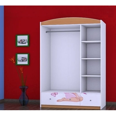 Irmtraud 3 Door Wardrobe