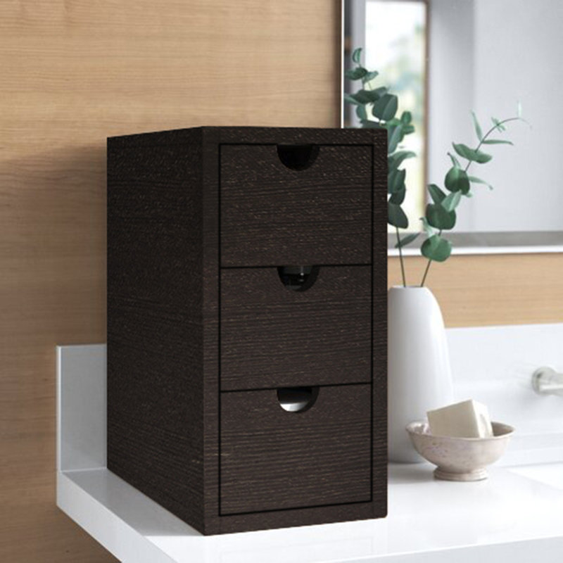 Armoire murale H 8 po x l 16 po Allimae, Noir
