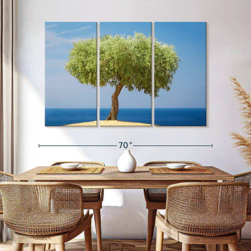 Harnek Single Olive Tree, 42" H x 65" W