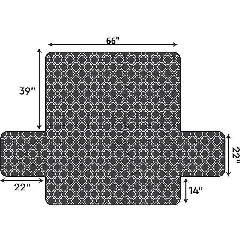 Housse pour canapé à coussins carrés, gris