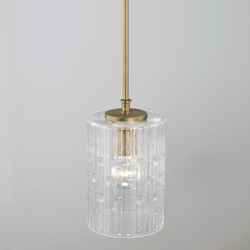 Wareham 1 - Light Single Pendant, Aged Brass