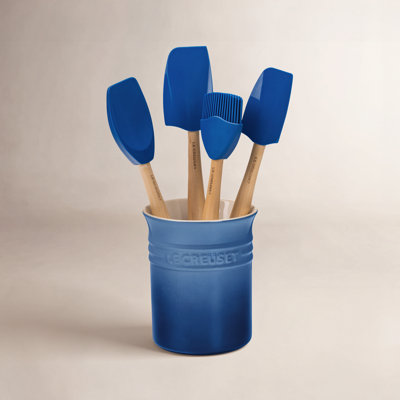 Le Creuset Silicone 5-Piece Utensil Set with Crock