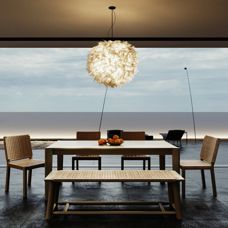 6 pieces Extendable Dining Table Set with bench