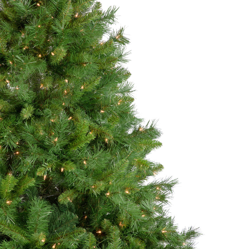 Arbre de Noël artificiel pin 7,5 pi pré-éclairé Chatham, 6.5'