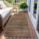 Malchow Washable Striped Indoor / Outdoor Rug