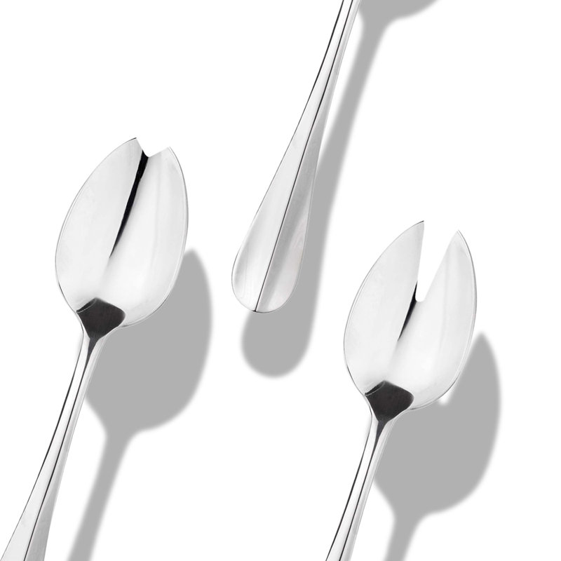 ROMA Stainless Steel Salad Servers