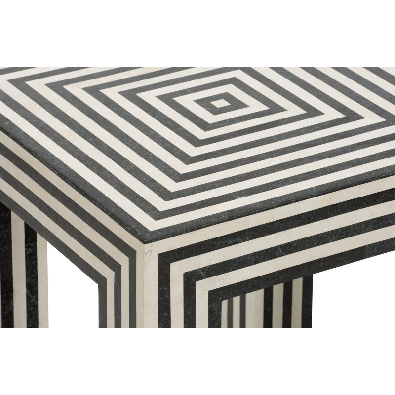 Positano Stone End Table