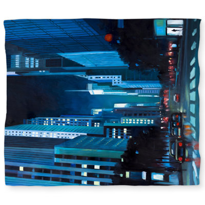 Evening in Manhattan Duvet Cover | Building Cities Home Decor