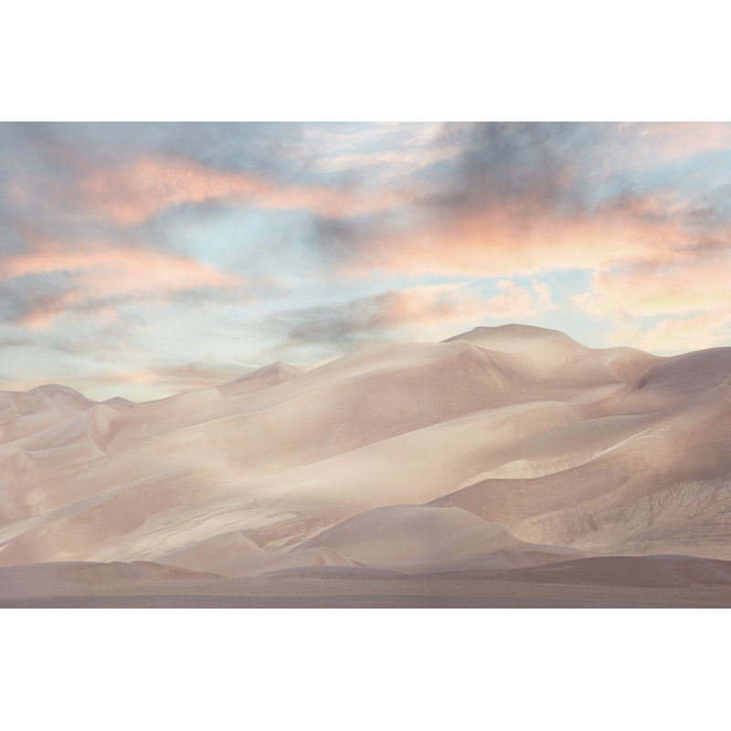 Colorado Dunes I by James McLoughlin - Graphic Art, 30 cm H x 46 cm W, Black Floater Framed