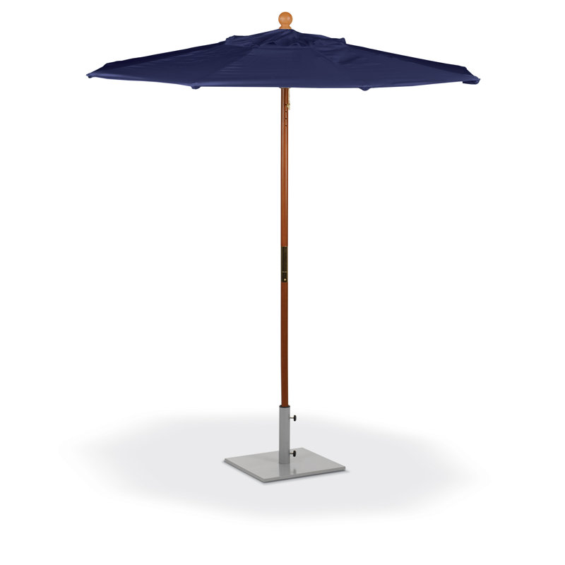 Oxford 72'' W Sunbrella® Umbrella, Navy Sunbrella®