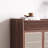 Walnut Solid wood Shoe Storage