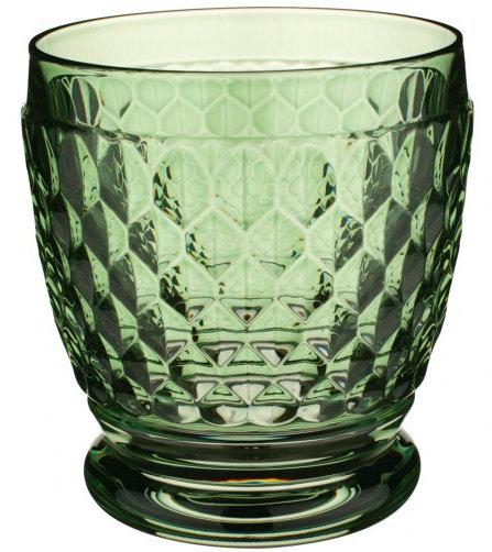 Villeroy & Boch Boston Double Old-Fashioned Glass, 11 oz, Green