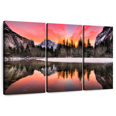 Alvord Half Dome Sunrise Reflection